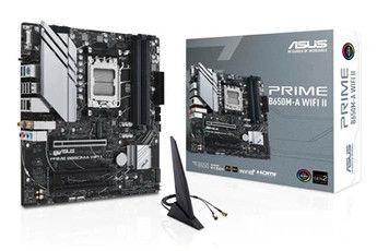 Asus PRIME AMD B650M-A WIFI II micro ATX Socket AM5 Chipset AMD B650