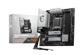 MSI B650M GAMING PLUS WIFI micro ATX Socket AM5 Chipset AMD B650