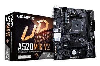 Gigabyte A520M K V2 micro ATX Socket AM4 Chipset AMD A520