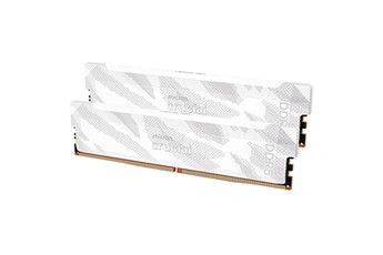 Crucial Pro OC 32 Go (Kit de 2 x 16 Go) DDR5 6400 MHz CL38 blanc