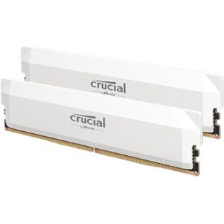 Crucial Pro 32 Go (Kit de 2 x 16 Go) DDR5 6000 Mhz CL36 blanc