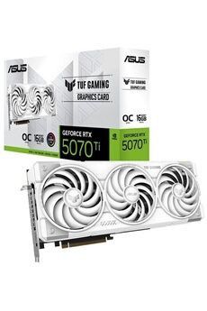 Asus TUF Nvidia GeForce RTX 5070 TI 16G GAMING Blanc