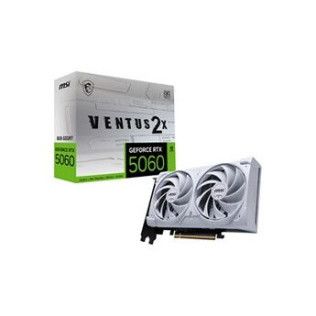 MSI Nvidia GeForce RTX 5060 8G VENTUS 2X OC Blanc