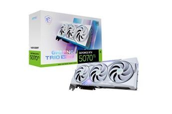 MSI Nvidia GeForce RTX 5070 Ti 16G GAMING TRIO OC WHITE