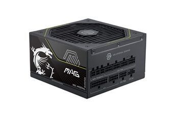 MSI modulaire MAG A1200PLS PCIE5 1200 W 80 PLUS Platinum Noir