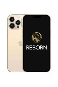 Reborn iPhone 13 Pro Max 128Go Or 5G Reconditionne Grade A