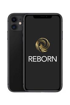 Reborn iPhone 11 64Go Noir Reconditionné Grade A