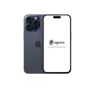Lagoona Apple 15 pro 128Go Titane Bleu - Reconditionné - Grade A