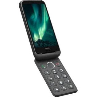 Doro hybride avec clapet et clavier pour seniors Aurora A20 graphite