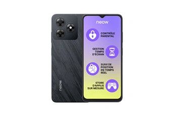 Neow Ado Safe 6.56" Double nano SIM 64 Go Noir