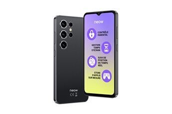 Neow Ado Safe Plus 6.52" Double nano SIM 128 Go Noir