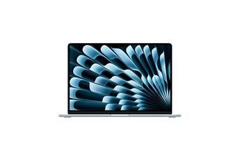 Apple Air 15" 512 Go SSD 24 Go RAM Puce M5 CPU 10 cours GPU 10 cours Bleu ciel