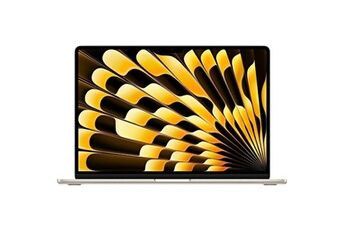 Apple Air 15" 1 To SSD 16 Go RAM Puce M2 CPU 8 cours GPU 10 cours Lumière Stellaire 2023 Reconditionné