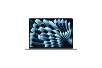 Apple Air 15" 2 To SSD 16 Go RAM Puce M5 CPU 10 cours GPU 10 cours Bleu ciel