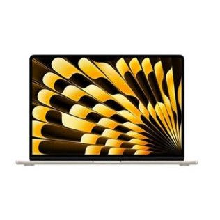 Apple Air 15" 256 Go SSD 16 Go RAM Puce M3 CPU 8 cours GPU 10 cours Lumière Stellaire 2024 Reconditi