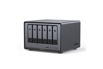 Ugreen 6 baies DXP6800 Pro Gris anodisé