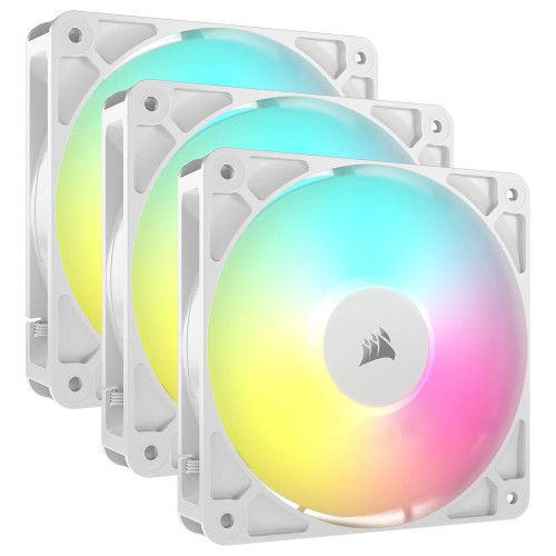 Corsair RS120 ARGB Triple Pack - Blanc