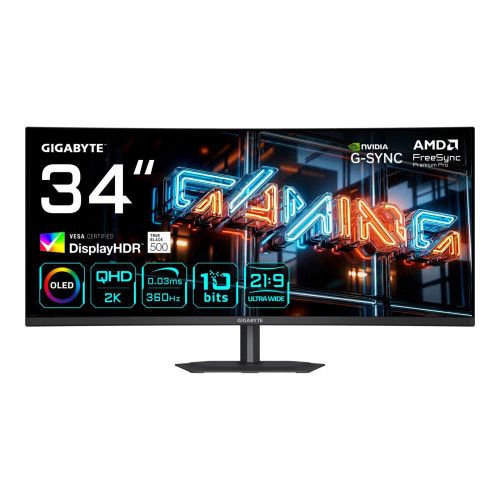 Gigabyte 34" QD-OLED - MO34WQC36