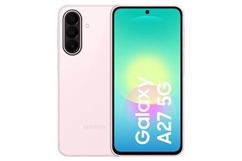 Samsung Galaxy A27 6,7" 5G Double Nano SIM 128 Go Rose clair