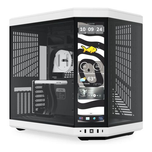 Hyte Y70 Touch Infinite - Blanc / Noir