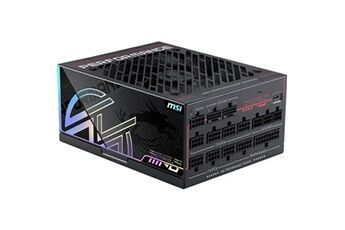 MSI modulaire MPG Ai1300TS PCIE5 1300W 80 PLUS Titanium Noir
