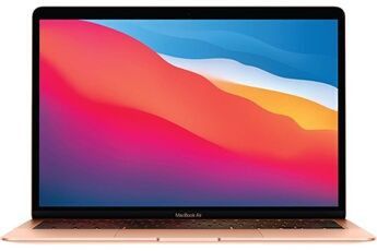 Apple Air 13" 256 Go SSD 8 Go RAM Puce M1 GPU Intel Iris Plus Graphics Or 2020