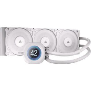 Corsair NAUTILUS 360 RS LCD - 360mm - Blanc