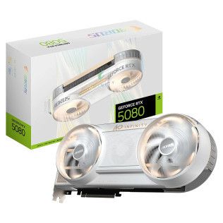 Gigabyte AORUS GeForce RTX 5080 INFINITY WOOD 16G - Blanc