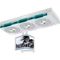 Lian-Li HydroShift II OLED Curved 360TL blanc