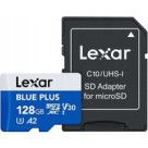 Lexar Micro SDXC 128Go Class 10 +Adapt LMSBLPL128G-BNANG