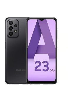 Samsung Galaxy A23 6.6" 5G Double nano SIM 64 Go Noir