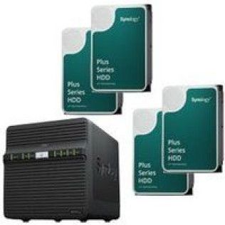 Synology DS423 - 4 Baies avec 4 disques de 6To