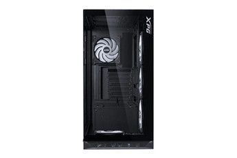 Xpg gaming INVADER X BTF moyen tour noir verre trempé