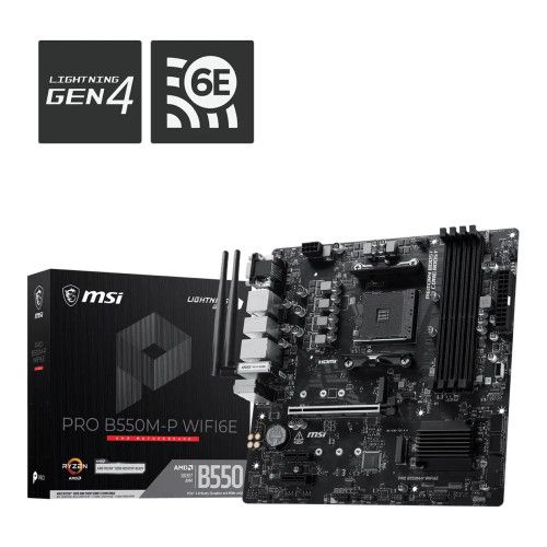 MSI PRO B550M-P WIFI6E