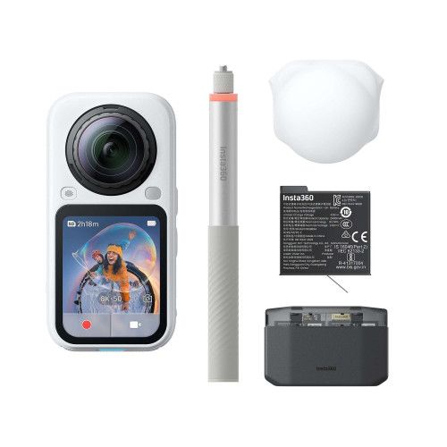 Insta360 X6 Essentials Bundle Arctic White