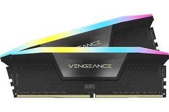 Corsair VENGEANCE RGB 64 Go (Kit de 2 x 32 Go) DDR5 6000 Mhz CL30