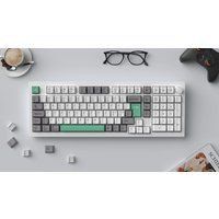 Keychron Set de touches - White Mint - Complet/ISO-FR/PBT