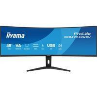 Iiyama 49" CURVE DQHD/120hz/VA/USB-C/HUB/HP/Adapt Sync