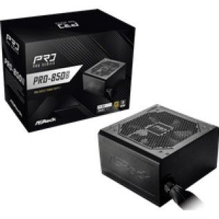 ASRock ATX 850W - 80+ Gold - PRO-850G Noir