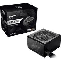 ASRock ATX 850W - 80+ Bronze - PRO-850B Noir
