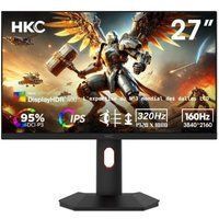 HKC G27H7P 27"4K/160 FHD/320 F-IPS/1ms/Pivot/FreeSync#