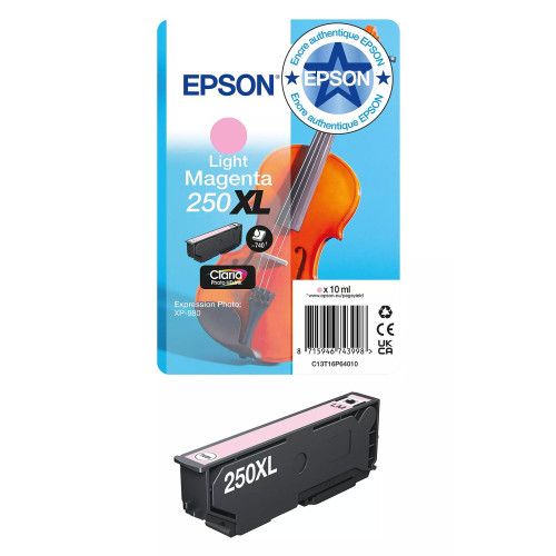 Epson Singlepack Violon 250XL Magenta clair