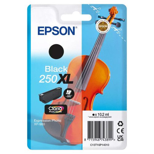 Epson Singlepack Violon 250XL Noir
