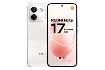 Xiaomi Redmi Note 17 Pro Max 6,83" 5G Double nano SIM 256 Go Blanc