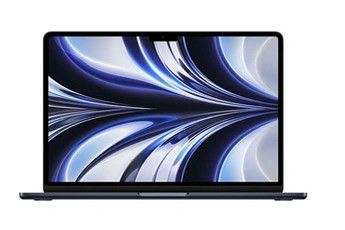Apple Air 13" 256 Go SSD 8 Go RAM Puce M2 CPU 8 cours GPU 8 cours Minuit 2022