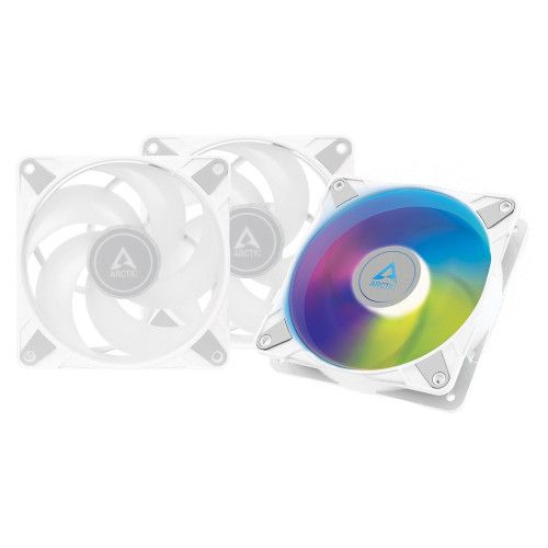 Arctic P12 PWM PST ARGB - Blanc - Pack de 3