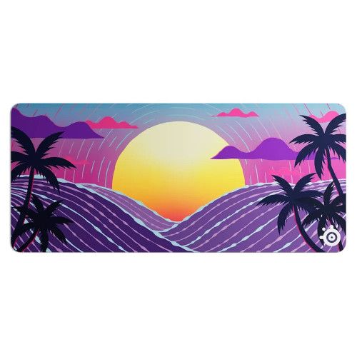 SteelSeries QcK XXL - Neon Sunset