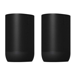 Sonos Pack de 2x Move 2 Noir