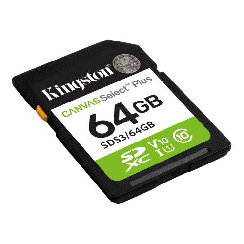 Kingston Canvas Select Plus SDS3/64GB