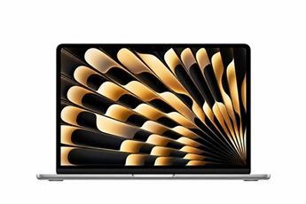 Apple Air 13" 256 Go SSD 8 Go RAM Puce M3 CPU 8 cours GPU 7 cours Gris 2024 par Lagoona